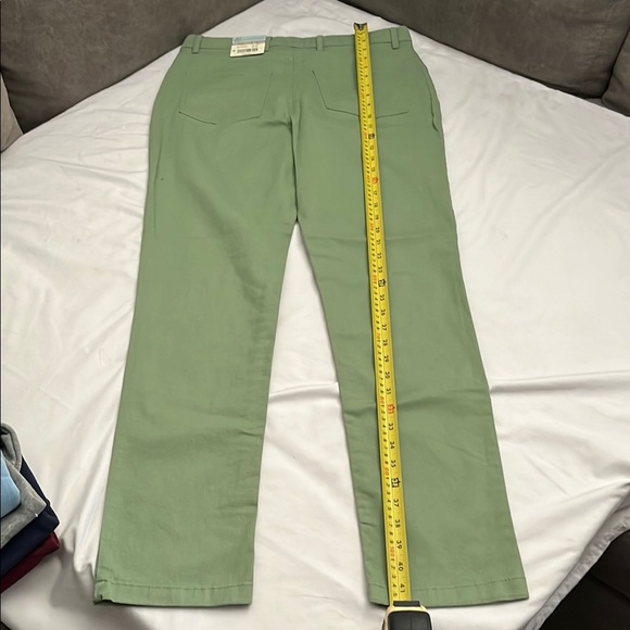 Class Club Green Chinos Straight-Leg Pants - Picture 2 of 9